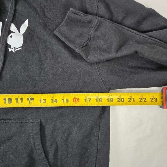 Playboy E11EVEN Miami Hoodie Black Adult Club Pullover Sweatshirt Men S USA Rare - Picture 4 of 5